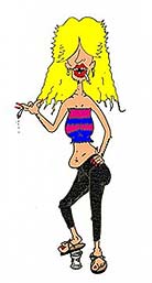 Redneck Smoker Cartoon