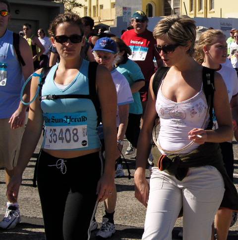 A Smoker Running in a Fun Run