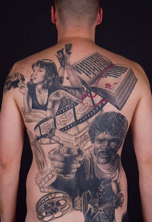 Pulp Fiction Tattoo Smoking