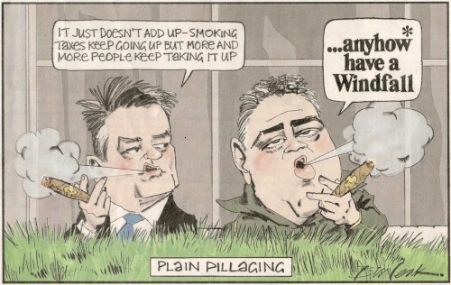 Windfail Smokers - M and Joe Hockey