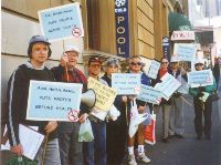 Protest at City Hotels