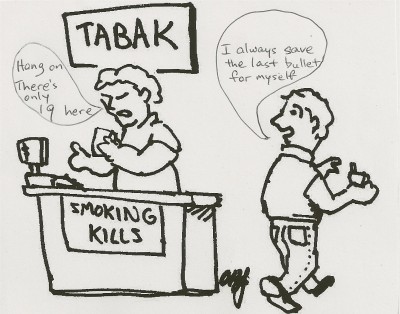 Tobacco Cartoon